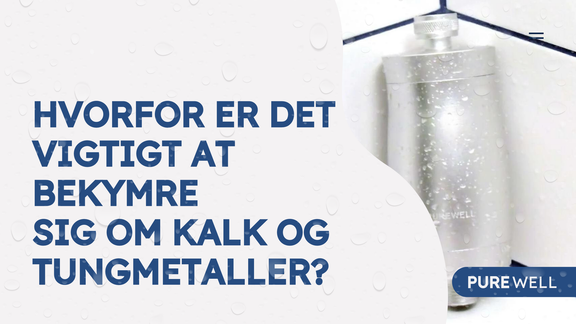 Hvorfor er det vigtigt at bekymre sig om kalk og tungmetaller?